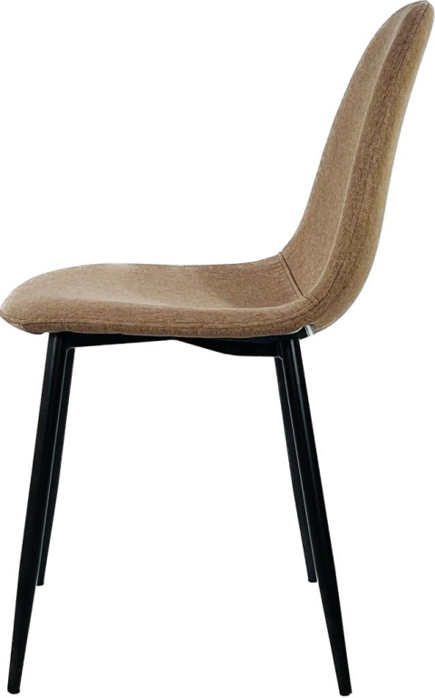 Krzesło tapicerowane GIULIA LATTE FABRIC Krzesło tapicerowane GIULIA LATTE FABRIC