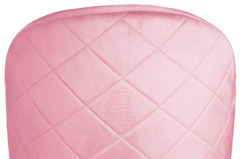 Krzesło tapicerowane GLORIA PINK VELVET Krzesło tapicerowane GLORIA PINK VELVET