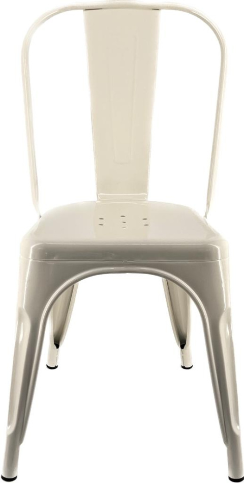 Krzesło metalowe loft CORSICA CREAM Krzesło metalowe loft CORSICA CREAM