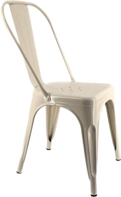 Krzesło metalowe loft CORSICA CREAM Krzesło metalowe loft CORSICA CREAM