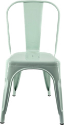 Krzesło metalowe loft CORSICA MINT