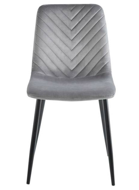 Krzesło tapicerowane TRIO VELVET GREY Krzesło tapicerowane TRIO VELVET GREY