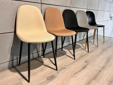 Krzesło tapicerowane GIULIA CREAM FABRIC Krzesło tapicerowane GIULIA CREAM FABRIC