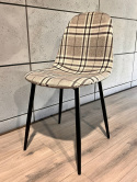 Krzesło tapicerowane GIULIA SCOTLAND GREY