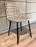 Krzesło tapicerowane GIULIA SCOTLAND GREY
