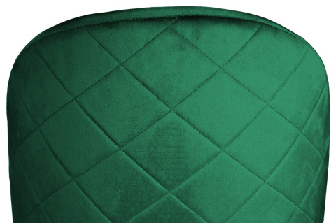 Krzesło tapicerowane GLORIA GREEN VELVET GOLD Krzesło tapicerowane GLORIA GREEN VELVET GOLD