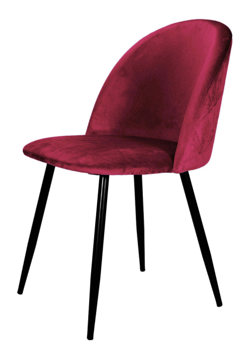 Krzesło tapicerowane GLORIA WINE VELVET Krzesło tapicerowane GLORIA WINE VELVET