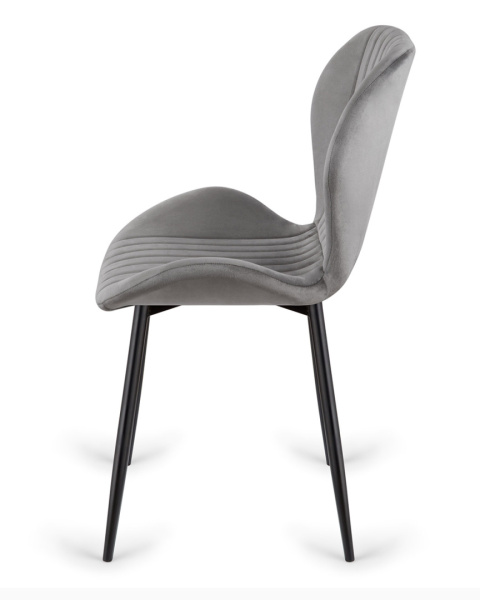 Krzesło tapicerowane MONTI VELVET GREY Krzesło tapicerowane MONTI VELVET GREY