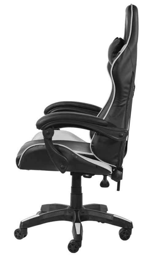 Fotel obrotowy gamingowy HERO GREY PU Fotel obrotowy gamingowy HERO GREY PU