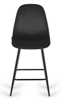 Krzesło barowe AVA BLACK VELVET hoker BAR
