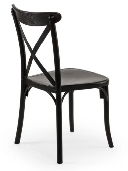 Krzesło klasyczne PIANO BLACK