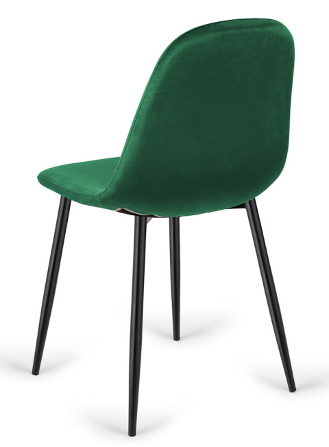 Krzesło tapicerowane GIULIA VELVET GREEN Krzesło tapicerowane GIULIA VELVET GREEN