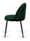Krzesło tapicerowane GLORIA GREEN FOREST VELVET