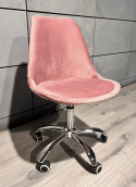 Krzesło obrotowe MONZA OFFICE Pink Velvet