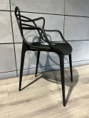 Krzesło nowoczesne SIMON ART BLACK