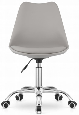 Krzesło obrotowe MONZA OFFICE LIGHT GREY PU