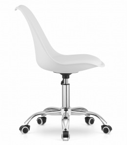 Krzesło obrotowe MONZA OFFICE WHITE PU