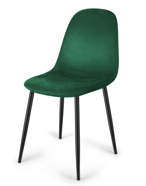 Krzesło tapicerowane GIULIA VELVET GREEN Krzesło tapicerowane GIULIA VELVET GREEN
