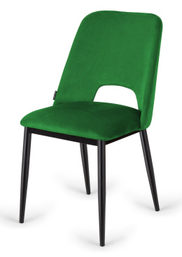 Krzesło tapicerowane GOTI GREEN VELVET