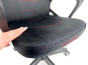Fotel obrotowy do biurka MARIO ALCANTARA BLACK