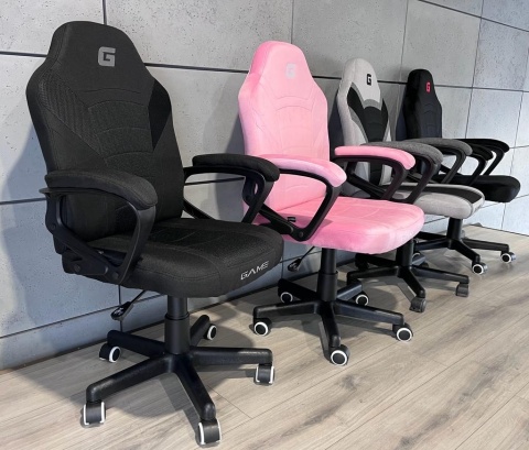 Fotel obrotowy do biurka MARIO BLACK FULL Fabric Fotel obrotowy do biurka MARIO BLACK FULL Fabric