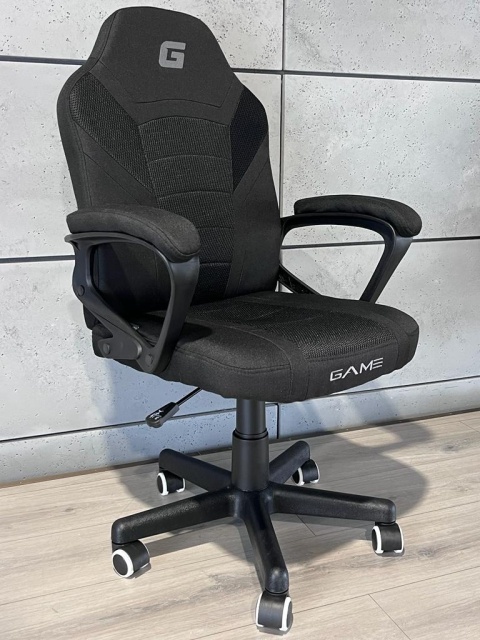 Fotel obrotowy do biurka MARIO BLACK FULL Fabric Fotel obrotowy do biurka MARIO BLACK FULL Fabric