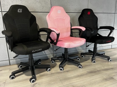 Fotel obrotowy do biurka MARIO BLACK FULL Fabric Fotel obrotowy do biurka MARIO BLACK FULL Fabric