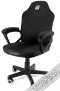 Fotel obrotowy do biurka OUTLET MARIO BLACK FULL Fabric