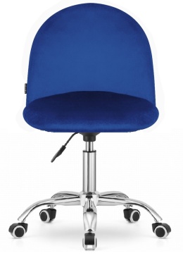 Krzesło obrotowe GLORIA OFFICE BLUE VELVET