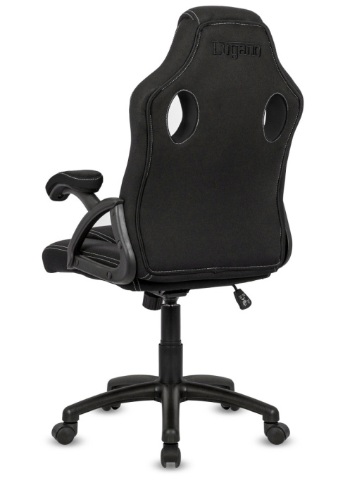 Fotel obrotowy do biurka CARRERA M BLACK FABRIC Fotel obrotowy do biurka CARRERA M BLACK FABRIC
