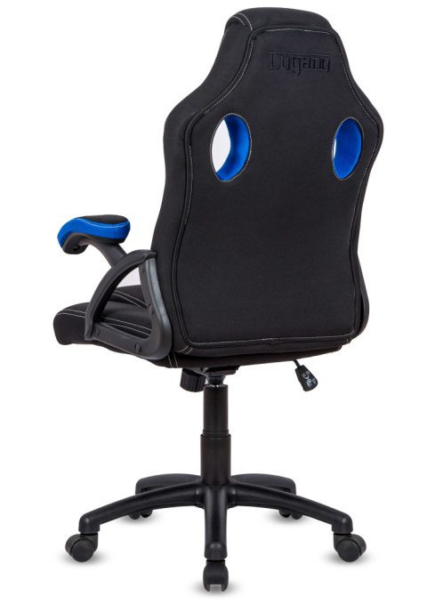 Fotel obrotowy do biurka CARRERA M BLUE FABRIC Fotel obrotowy do biurka CARRERA M BLUE FABRIC