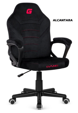 Fotel obrotowy do biurka MARIO ALCANTARA BLACK