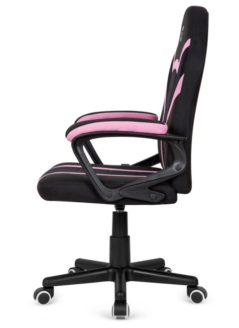 Fotel obrotowy do biurka MARIO BLACK PINK Fabric Fotel obrotowy do biurka MARIO BLACK PINK Fabric