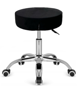 Krzesło obrotowe SIMPLE OFFICE BLACK VELVET