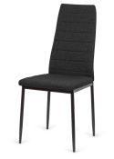Krzesło tapicerowane VALVA LINE FABRIC BLACK