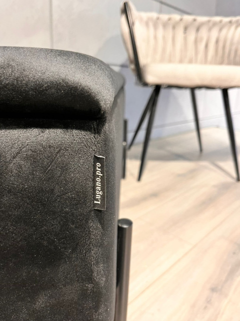 PUFA kufer Lugano LUZZI BLACK VELVET 95 PUFA kufer Lugano LUZZI BLACK VELVET 95