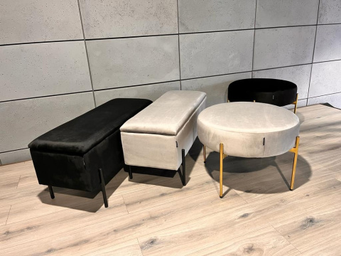 PUFA kufer Lugano LUZZI BLACK VELVET 95 PUFA kufer Lugano LUZZI BLACK VELVET 95