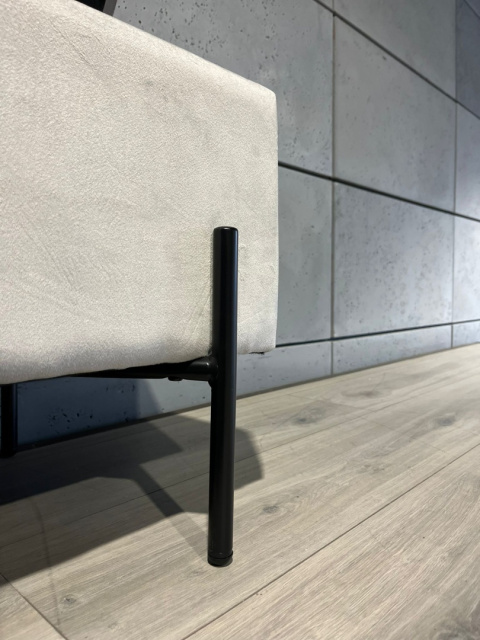 PUFA kufer Lugano LUZZI GREY VELVET 95 PUFA kufer Lugano LUZZI GREY VELVET 95