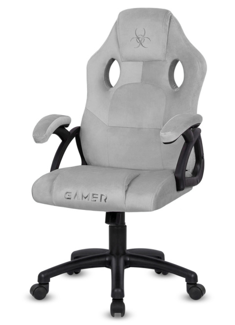 Fotel obrotowy do biurka CARRERA M ALCANTARA GREY Fotel obrotowy do biurka CARRERA M ALCANTARA GREY