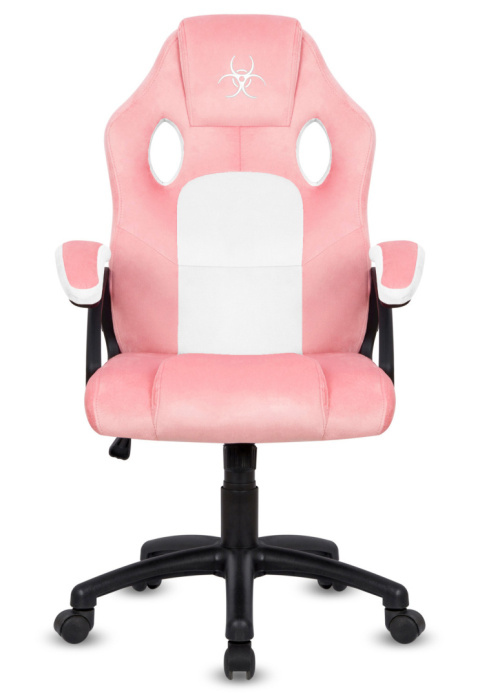 Fotel obrotowy do biurka CARRERA M ALCANTARA PINK FROST Fotel obrotowy do biurka CARRERA M ALCANTARA PINK FROST