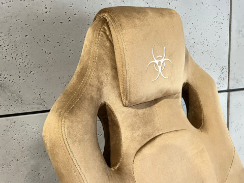 .Fotel obrotowy do biurka CARRERA M ALCANTARA BEIGE .Fotel obrotowy do biurka CARRERA M ALCANTARA BEIGE