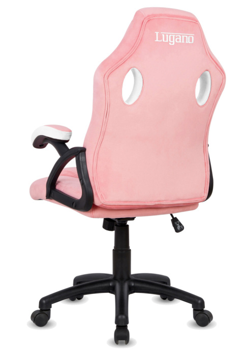 Fotel obrotowy do biurka CARRERA M ALCANTARA PINK FROST Fotel obrotowy do biurka CARRERA M ALCANTARA PINK FROST