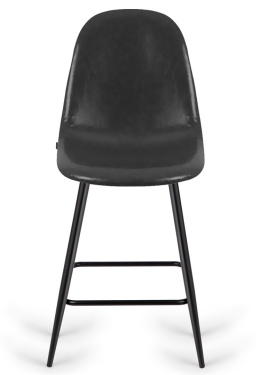 Krzesło barowe AVA BLACK PU hoker BAR