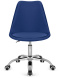 Krzesło obrotowe MONZA OFFICE Blue Velvet