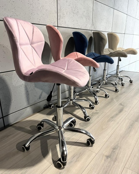 Krzesło obrotowe VASTO OFFICE VELVET VIOLET