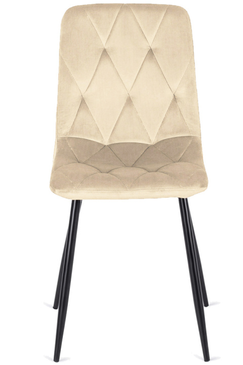 Krzesło tapicerowane BORGO VELVET BEIGE Krzesło tapicerowane BORGO VELVET BEIGE