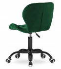 Krzesło obrotowe VASTO OFFICE VELVET FOREST GREEN SMOKE