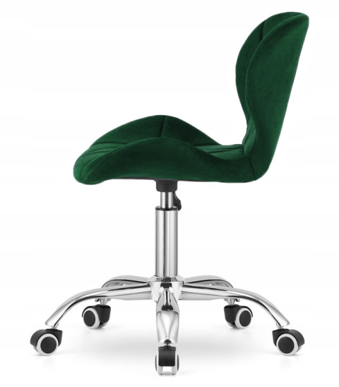 Krzesło obrotowe VASTO OFFICE VELVET FOREST GREEN Krzesło obrotowe VASTO OFFICE VELVET FOREST GREEN