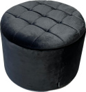 PUFA siedzisko otwierana Lugano OREO BLACK VELVET