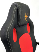 .Fotel obrotowyCARRERA M RED FABRIC GAMER outlet